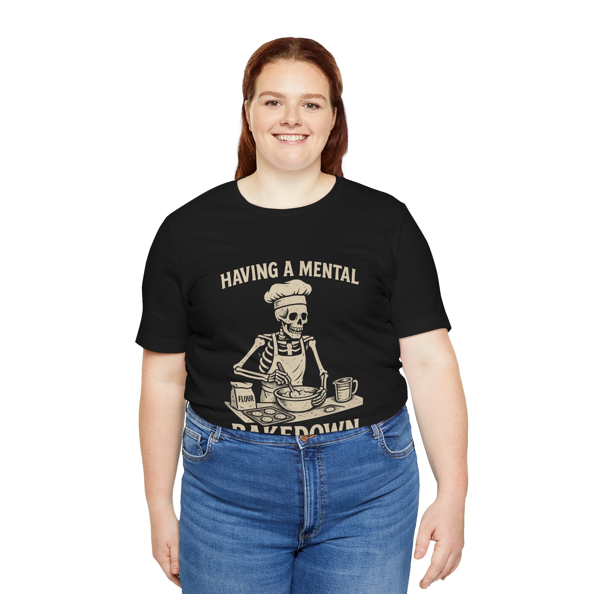 Having a Mental Bakedown – Skeleton Baker Tee