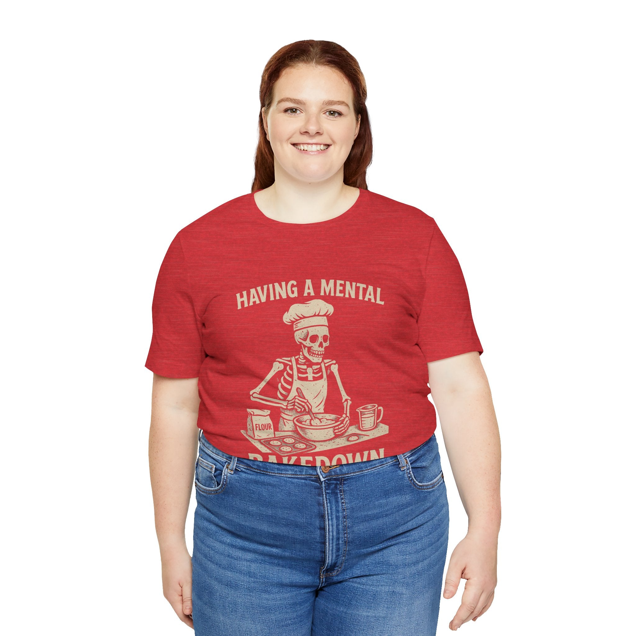 Having a Mental Bakedown – Skeleton Baker Tee