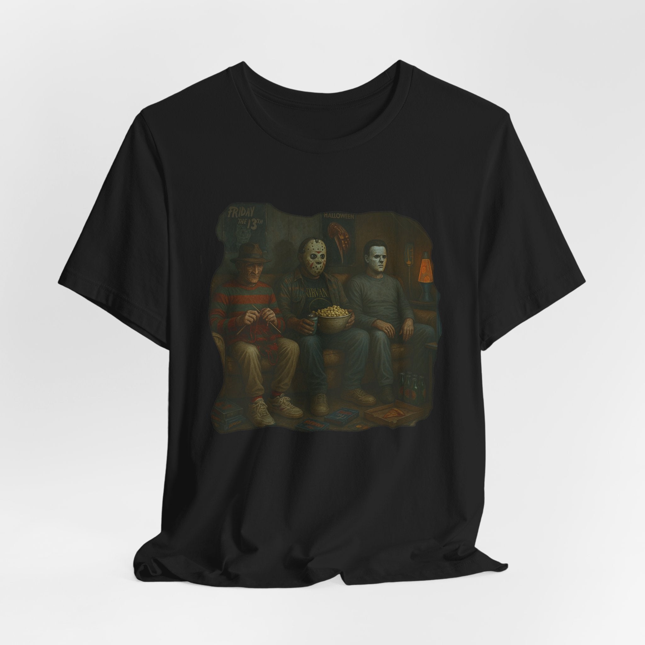 Couch Killers: Horror Legends Lounge Tee