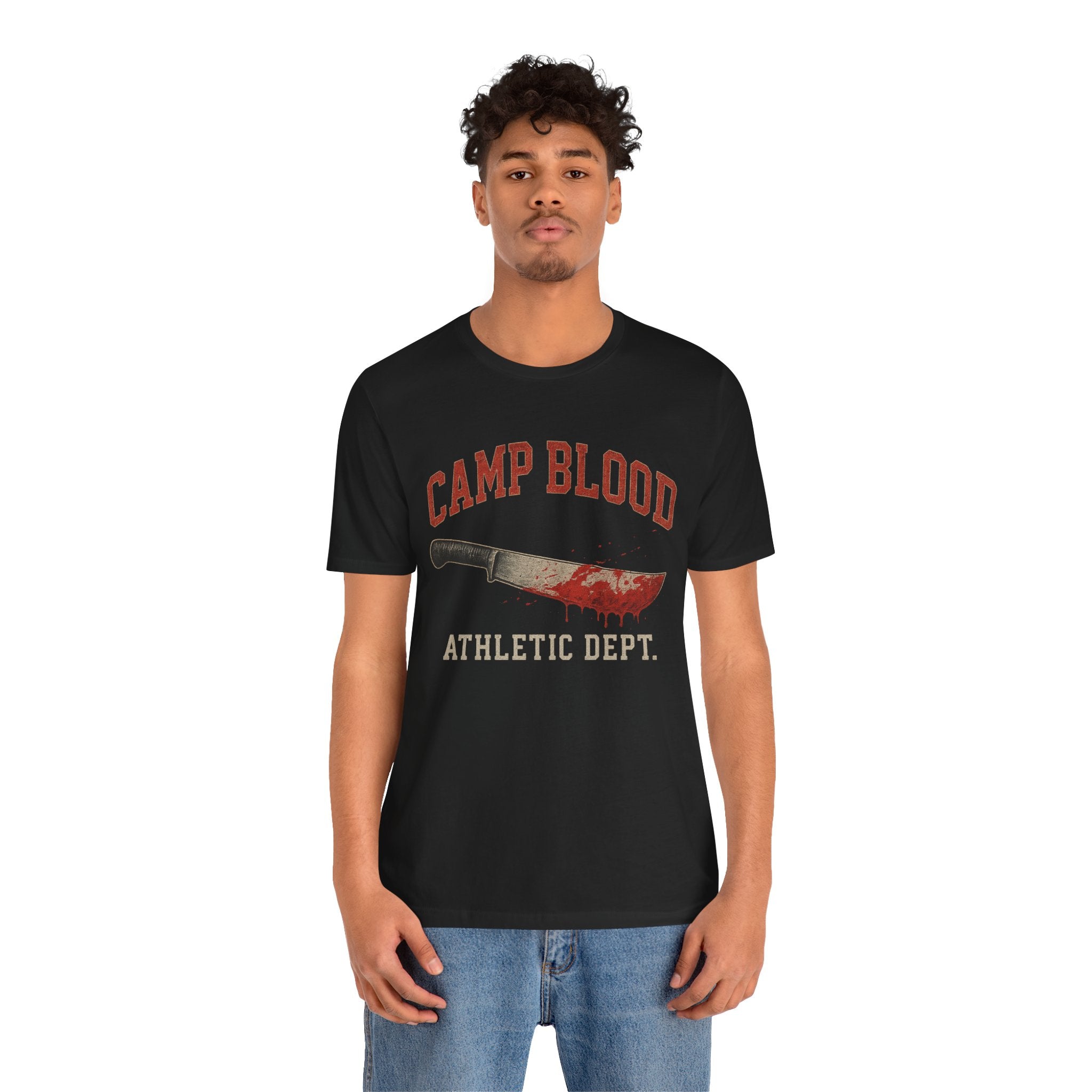 Camp Blood Athletic Dept. Tee