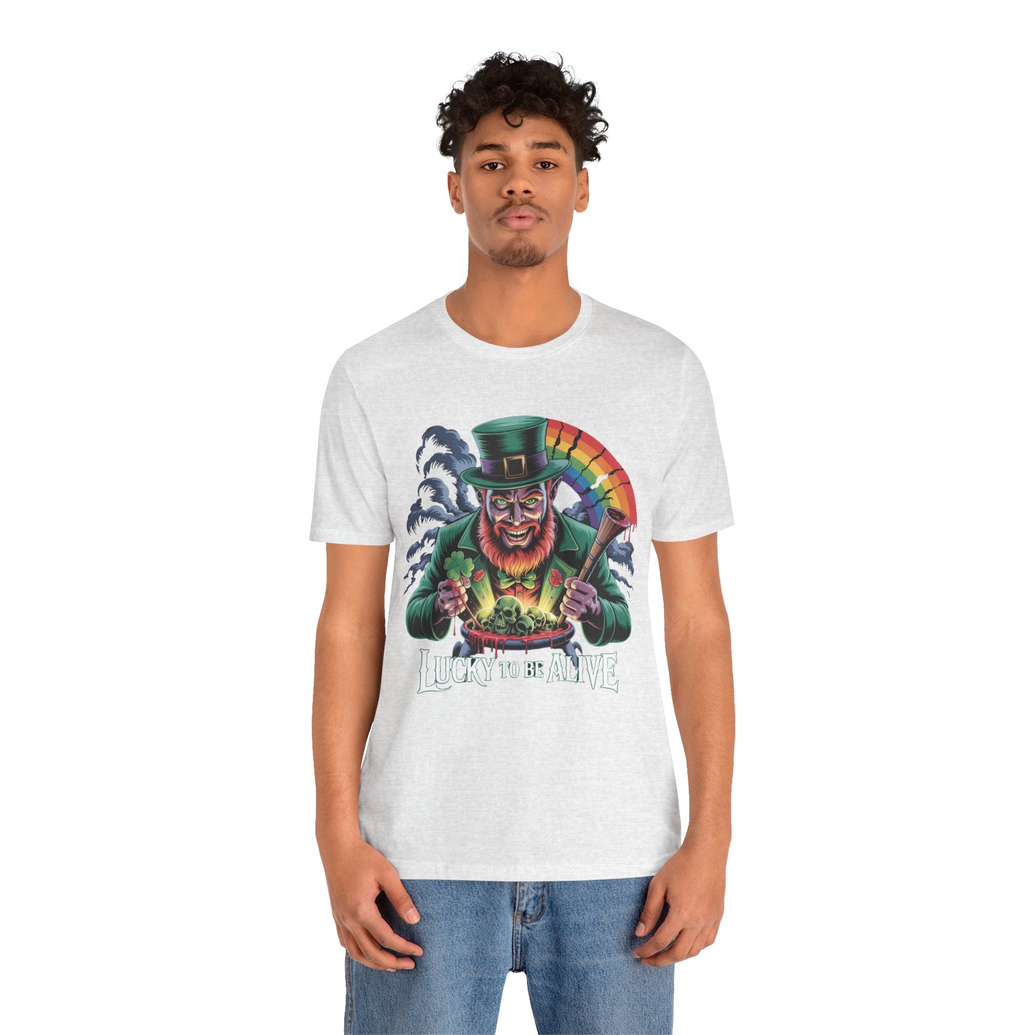 Lucky To Be Alive – Murderous Leprechaun Tee